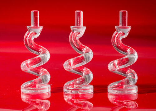 3 single crystal starter helixes ICS Specialist Toolmakers, mouldings